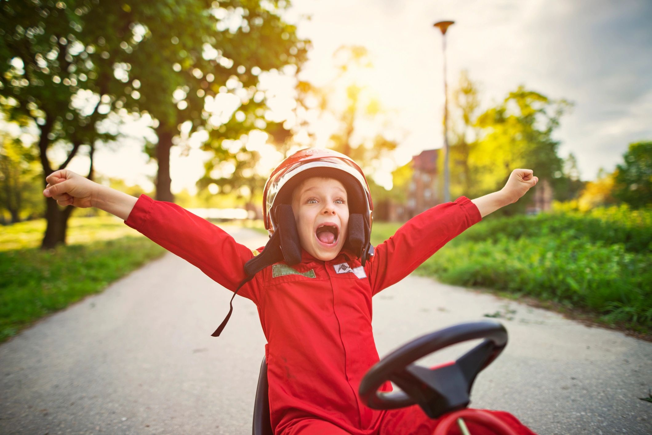 happy go kart racer